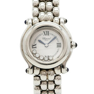 Chopard Happy Sport Diamond 27 8250-23 White Dial Women's Watch